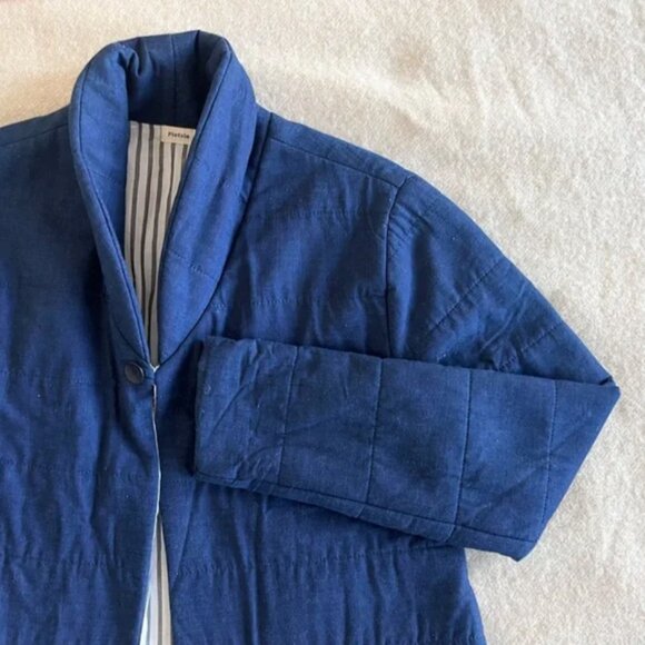 Pietsie Quilted Chore Jacket Japanese Cotton Small - Picture 5 of 8